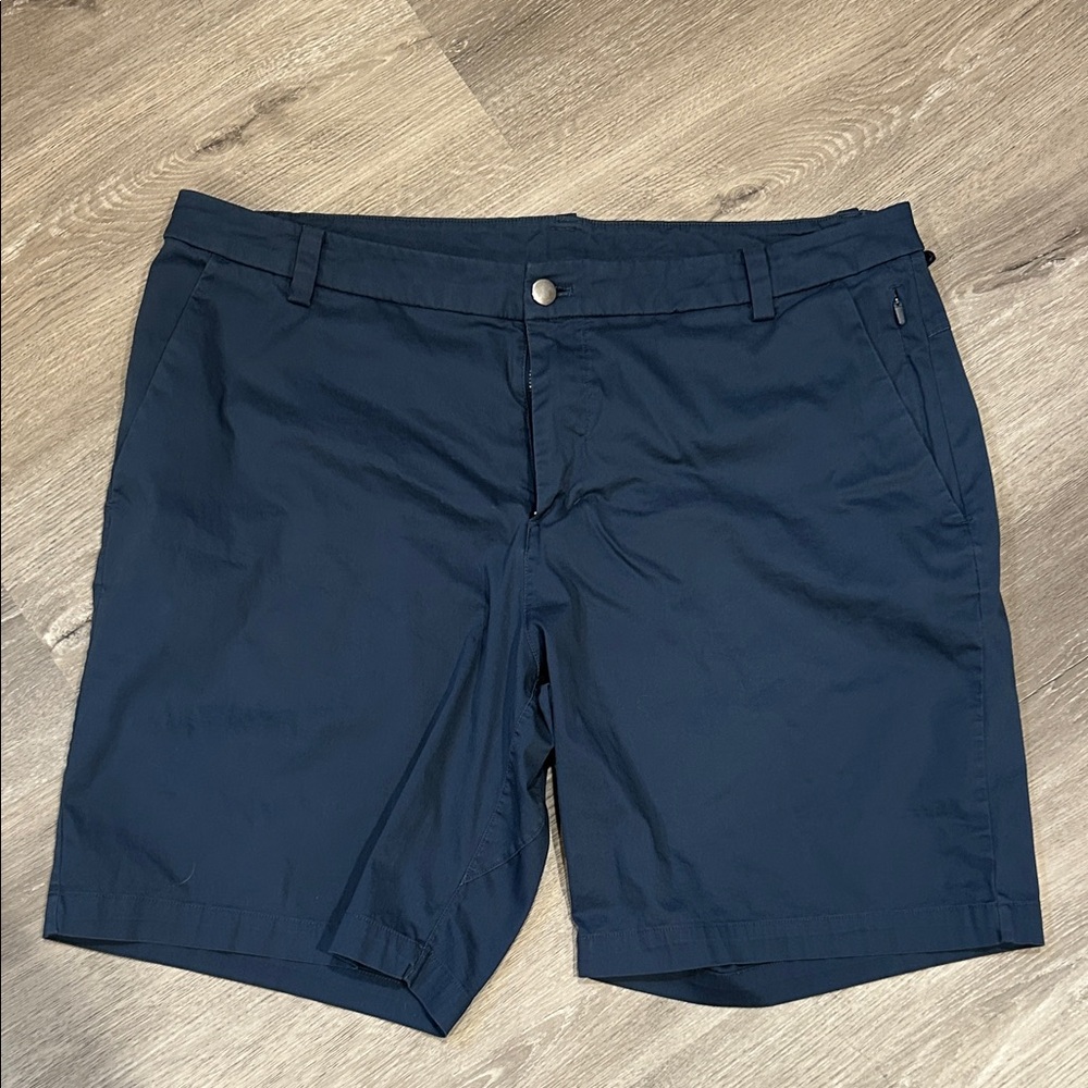 Men's size 38 lululemon shorts. Navy blue with an 8” inseam